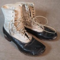 Young Robert Clark's boots